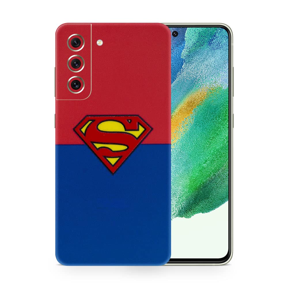 Galaxy s21 fe superman 3d skin wrapitskin