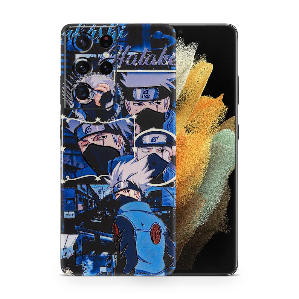 Galaxy s21 ultra kakashi hatake 3d skin wrapitskin