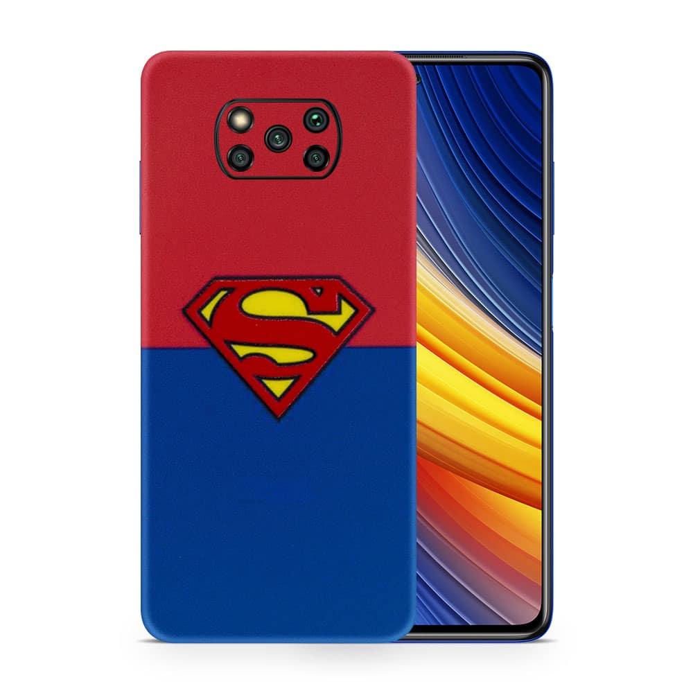 Poco x3 superman 3d skin wrapitskin