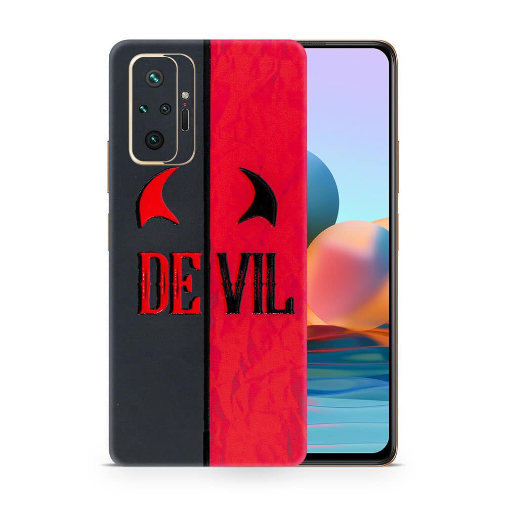 Redmi note 10 pro devil 3d skin wrapitskin
