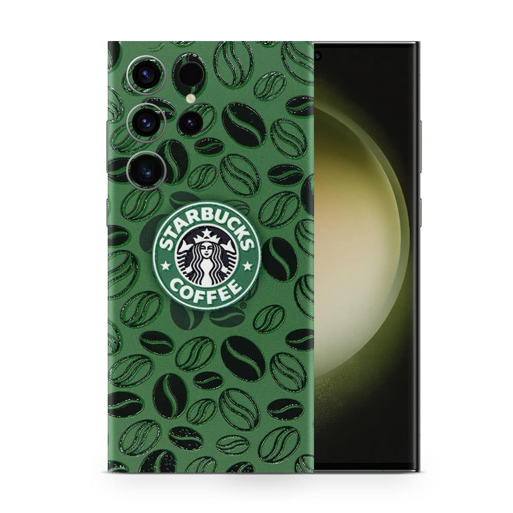 Galaxy s23 ultra starbucks 3d skin wrapitskin