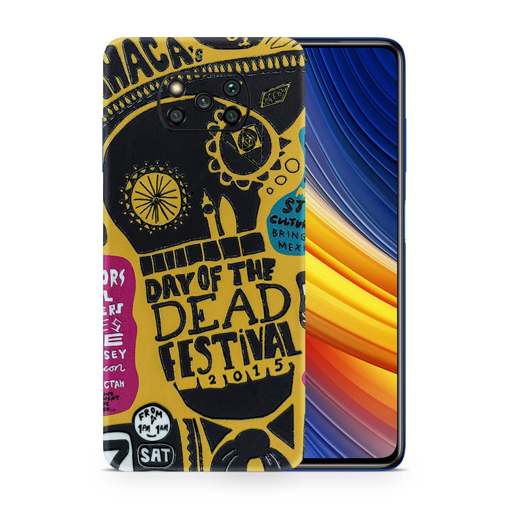 Poco x3 pro street festival 3d skin wrapitskin