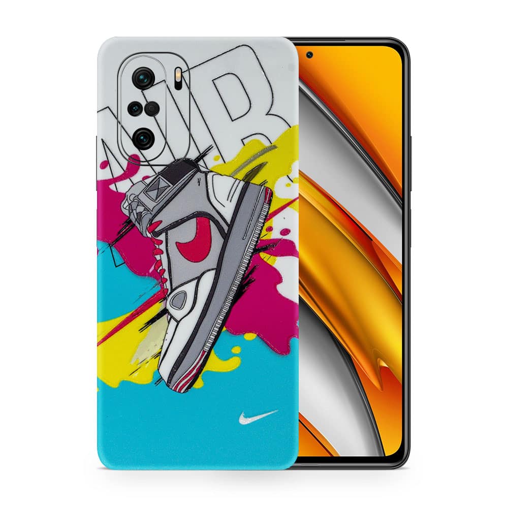 Poco f3 nike air 3d skin wrapitskin