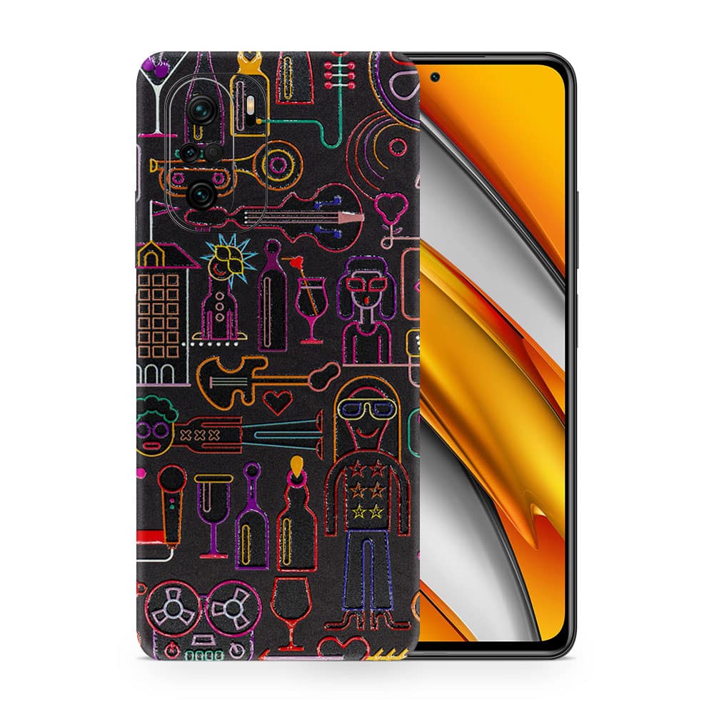 Poco f3 inca art 3d skin wrapitskin