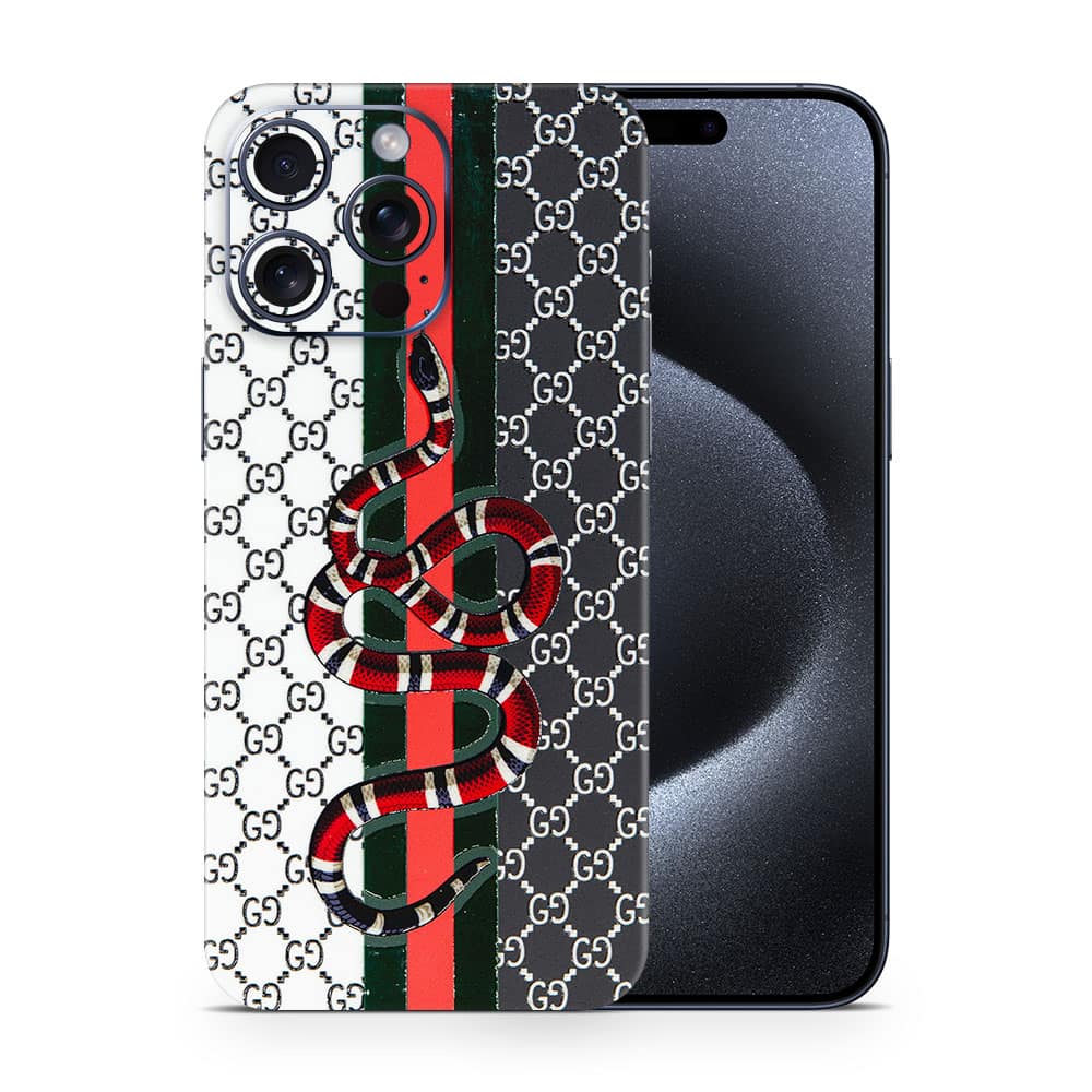 Iphone 15 pro max gucci 3d skin wrapitskin
