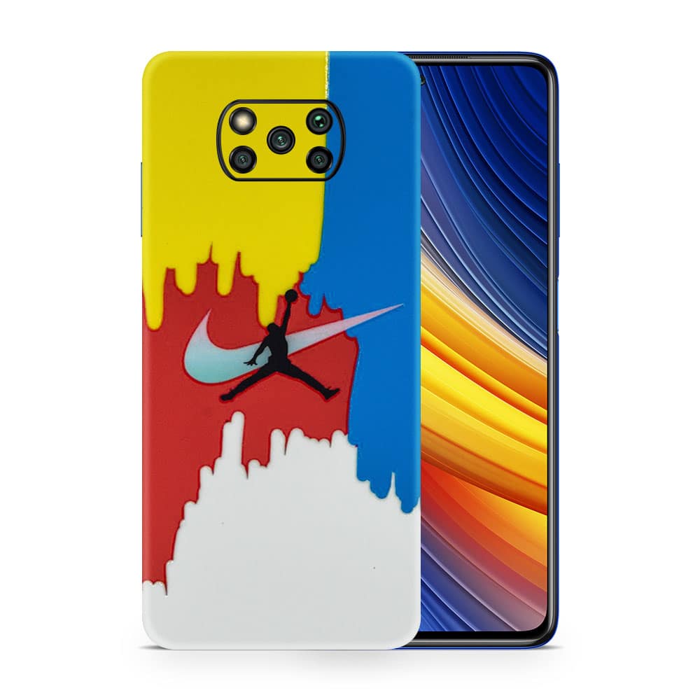 Poco x3 nike jordan 3d skin wrapitskin