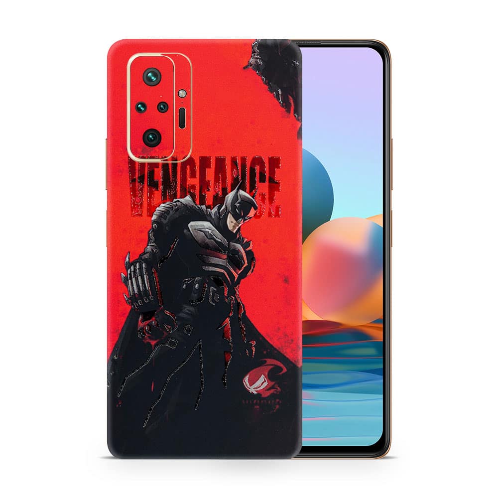 Redmi note 10 pro batman’s vengeancer 3d skin wrapitskin