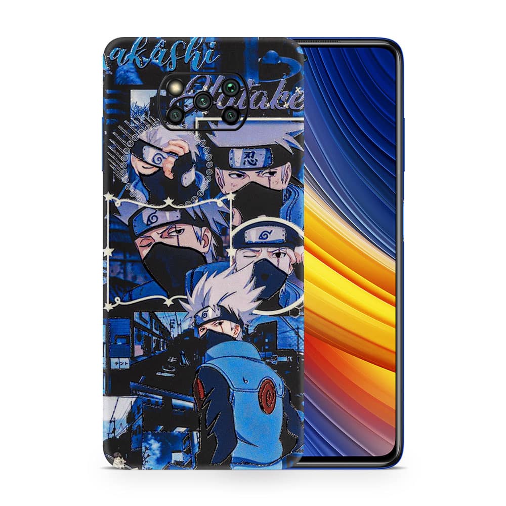 Poco x3 kakashi hatake 3d skin wrapitskin