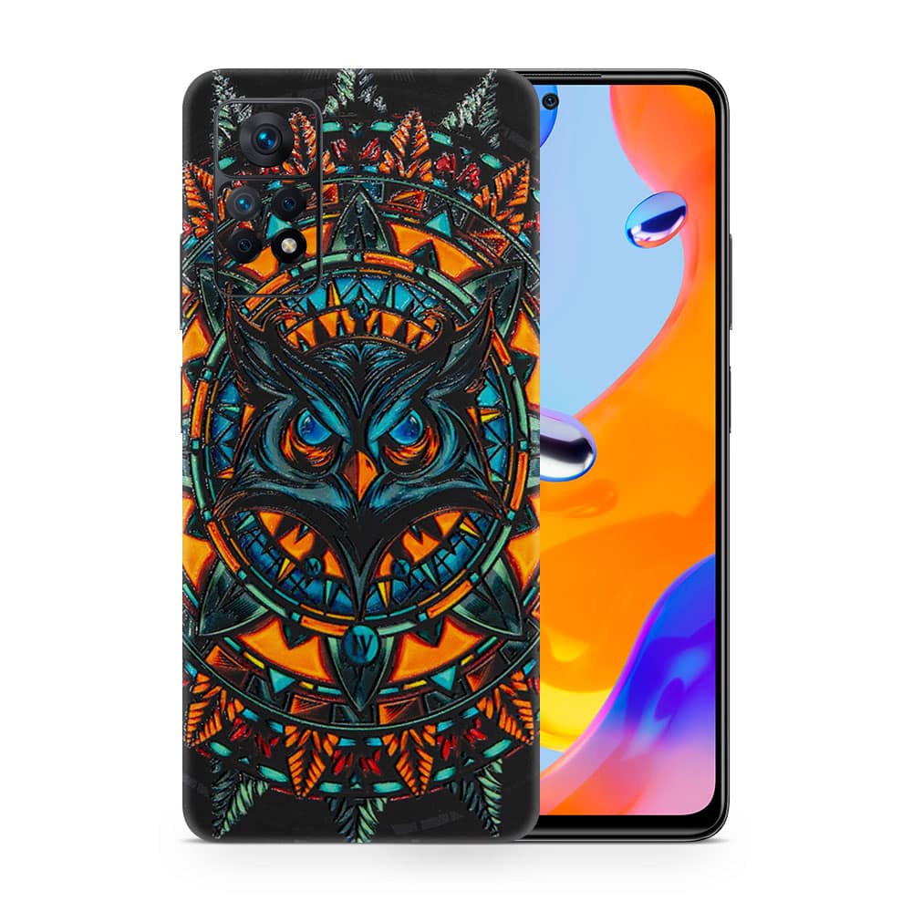 Redmi note 11 pro owl 3d skin wrapitskin