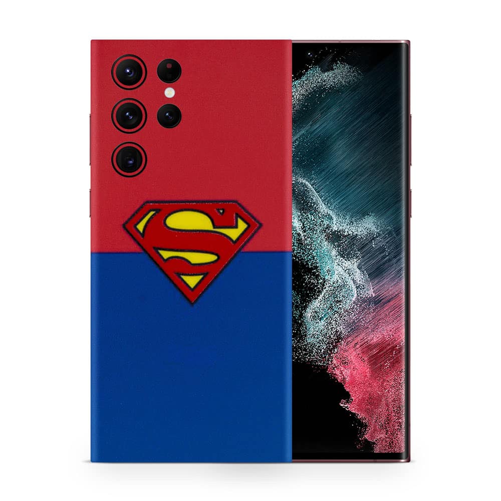 Galaxy s22 ultra superman 3d skin wrapitskin