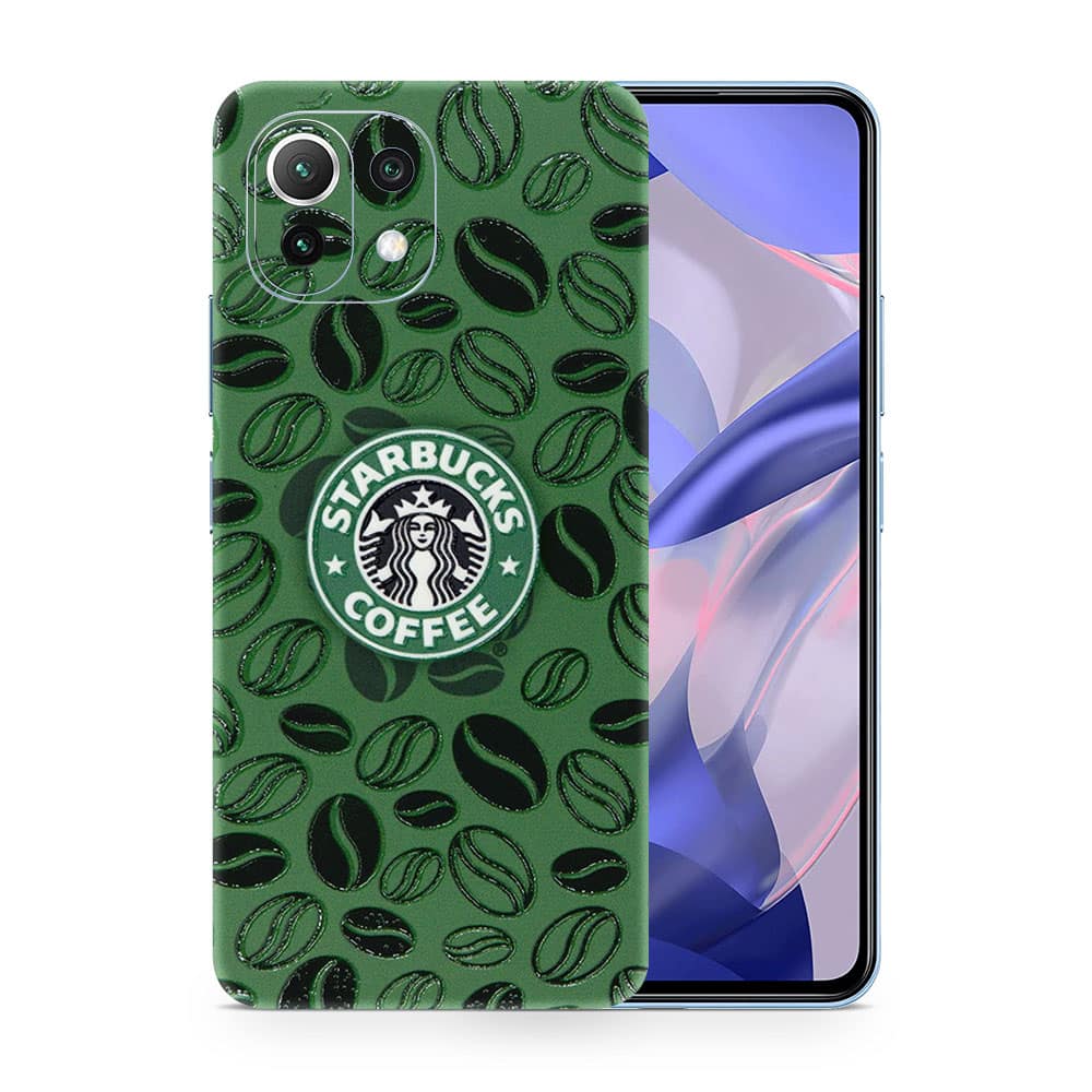 Mi 11 lite starbucks 3d skin wrapitskin