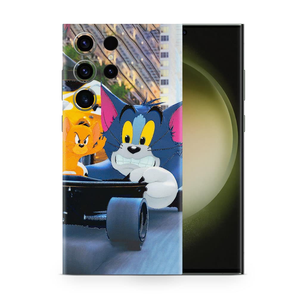 Galaxy s23 ultra tom and jerry 3d skin wrapitskin