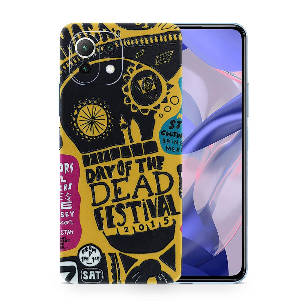 Mi 11 lite street festival 3d skin wrapitskin