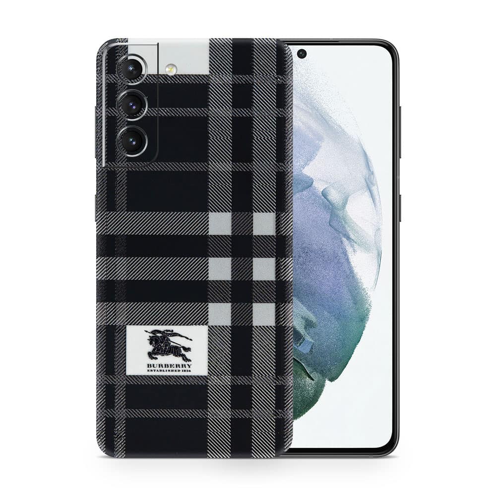 Galaxy s21 burberry 3d skin wrapitskin