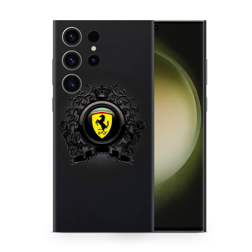 Galaxy s23 ultra ferrari 3d skin wrapitskin