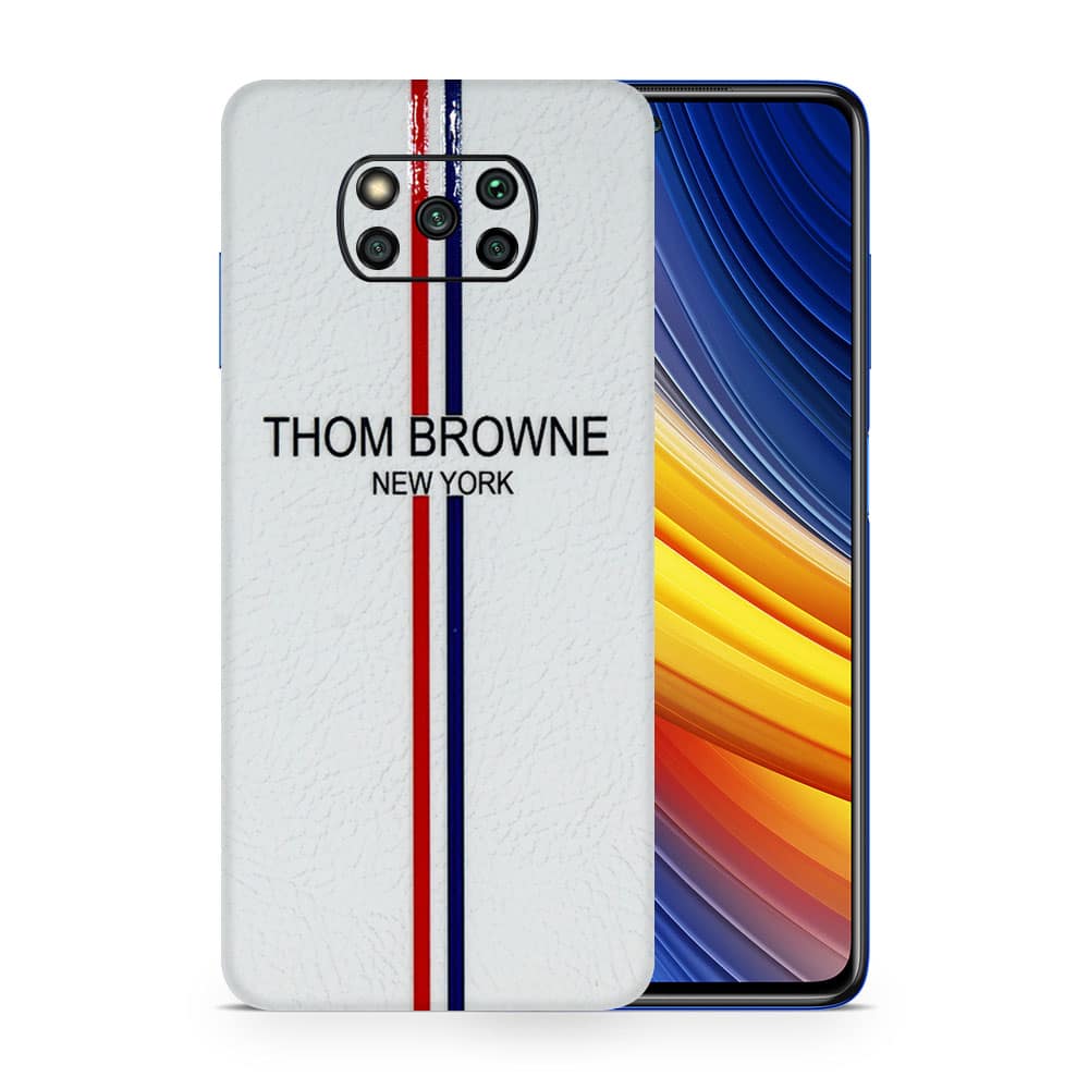 Poco x3 thom browne 3d skin wrapitskin