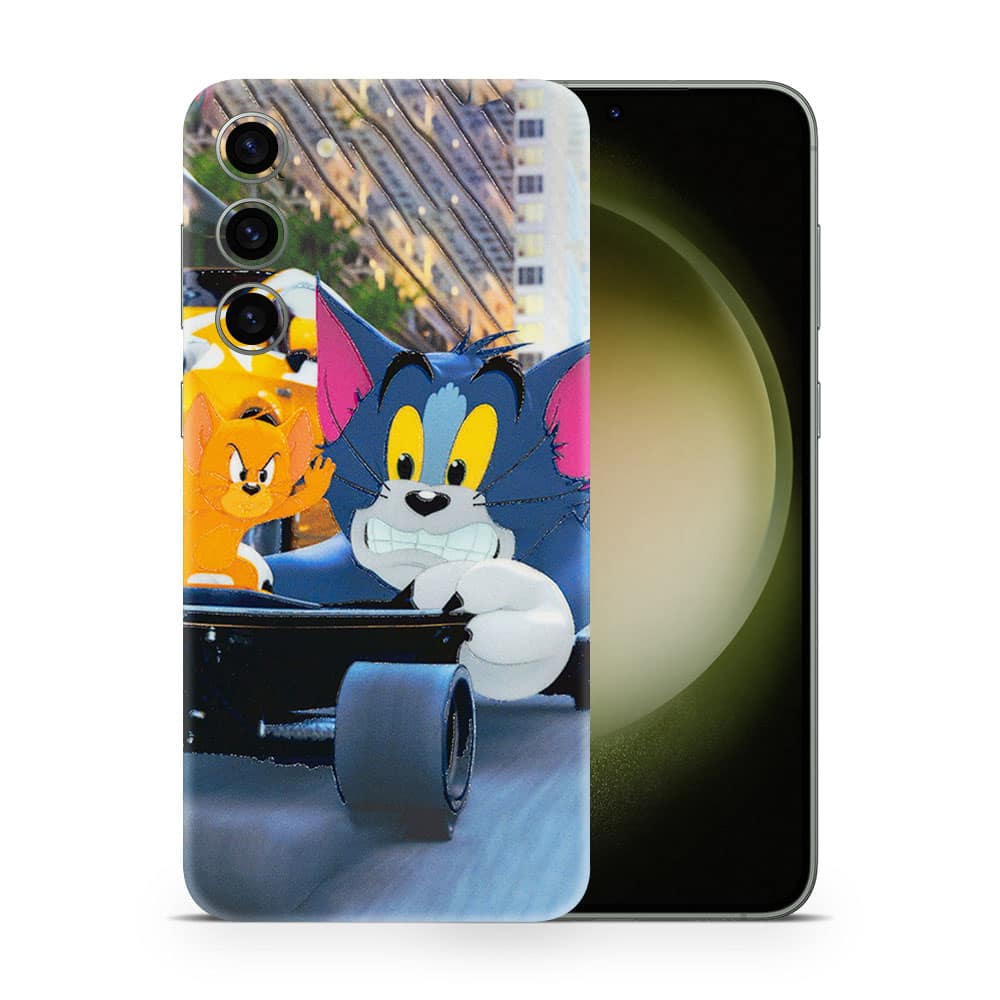 Galaxy s23 tom and jerry 3d skin wrapitskin