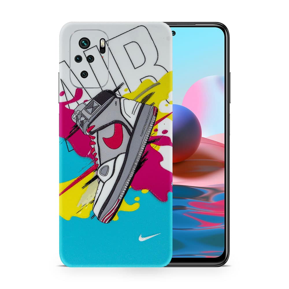 Redmi note 10 nike air 3d skin wrapitskin