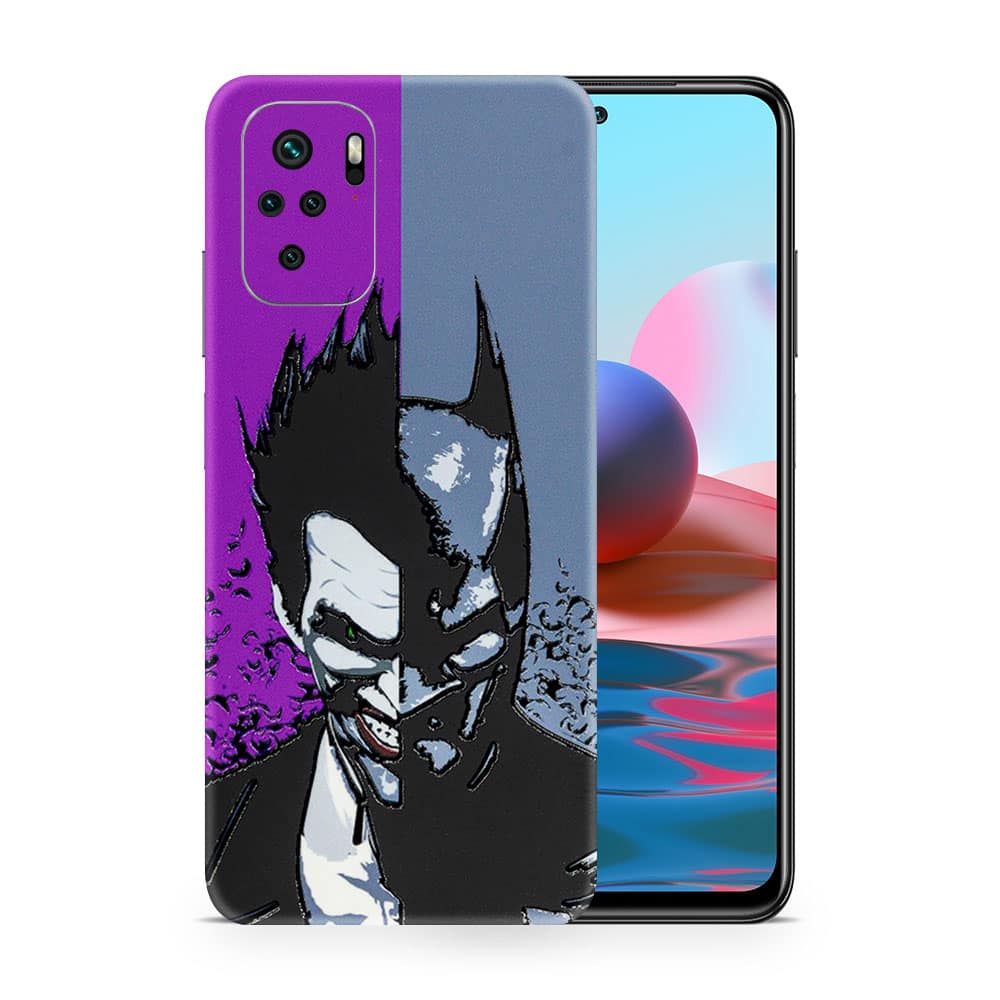 Note 10s batman vs joker 3d skin wrapitskin