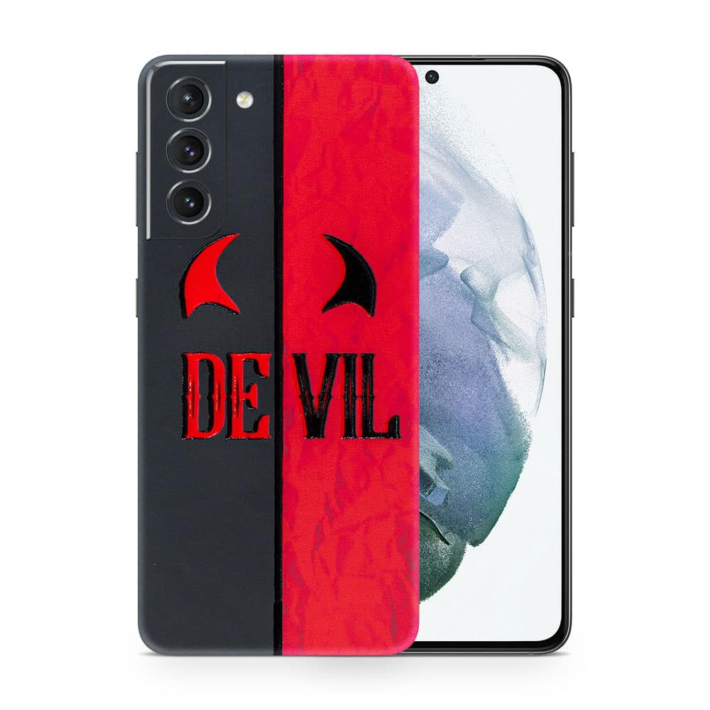 Galaxy s21 plus devil 3d skin wrapitskin