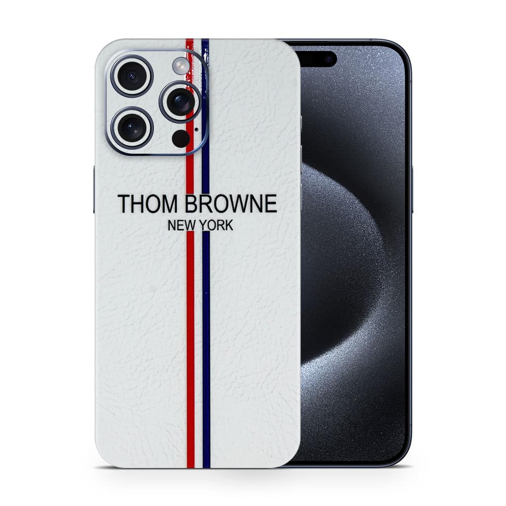 Iphone 15 pro max thom browne 3d skin wrapitskin