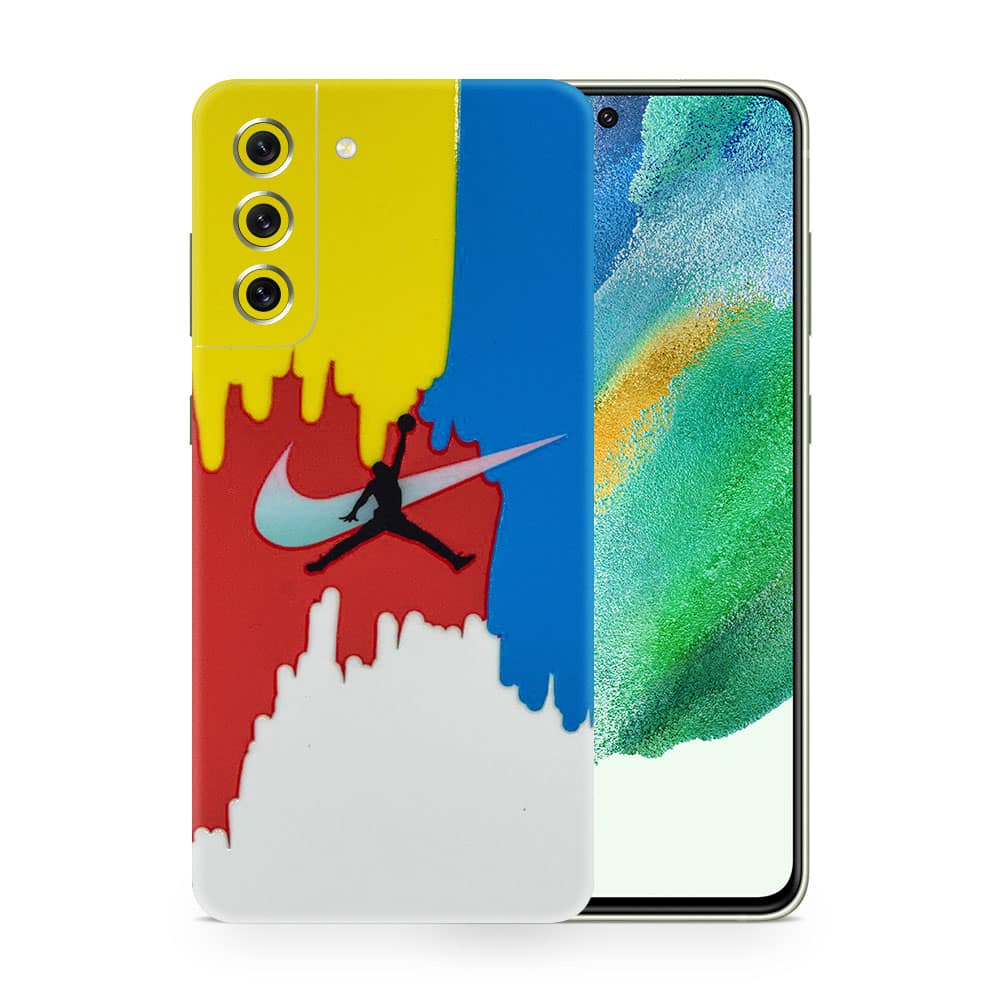 Galaxy s21 fe nike jordan 3d skin wrapitskin