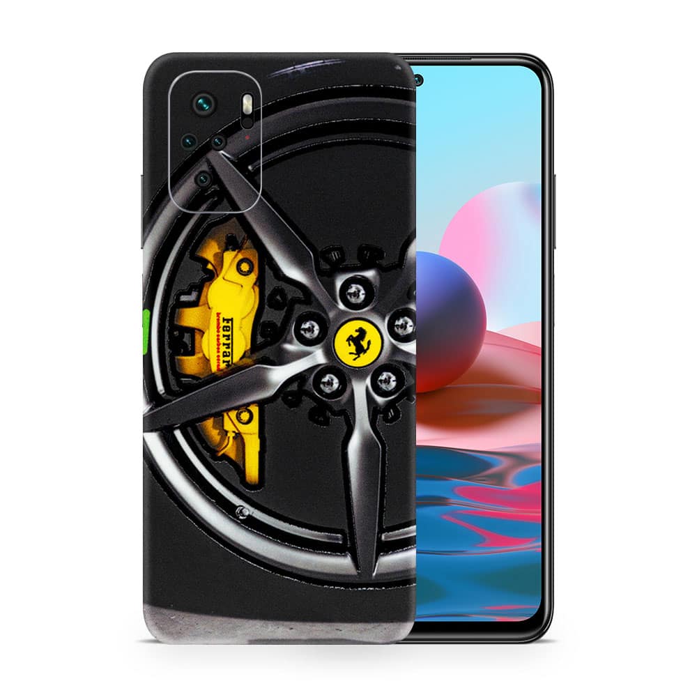 Note 10s ferrari rim 3d skin wrapitskin