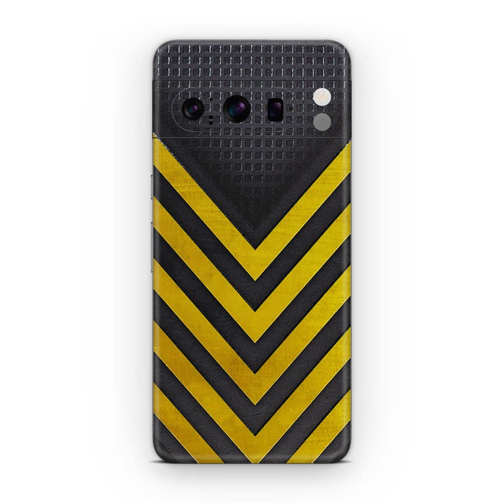 Pixel 8 pro arrows yellow 3d skin wrapitskin