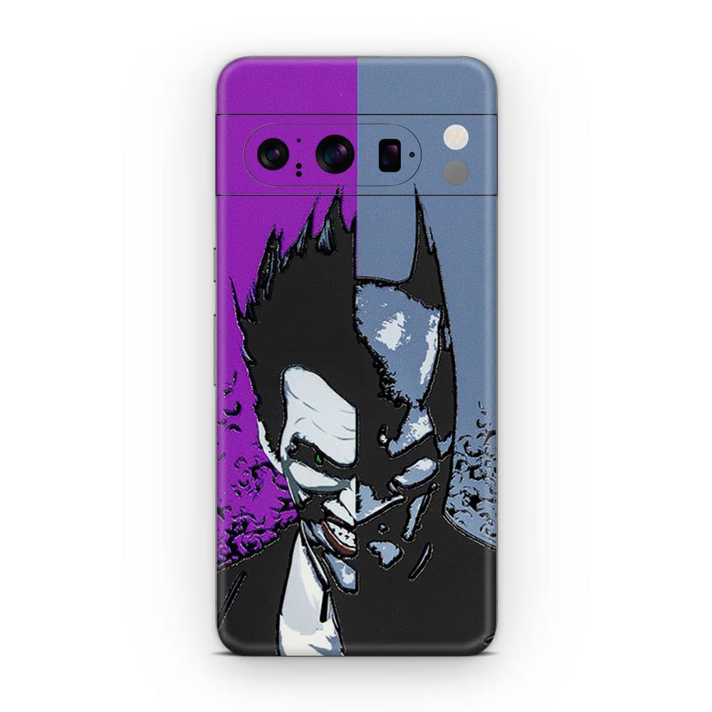 Pixel 8 pro batman vs joker 3d skin wrapitskin