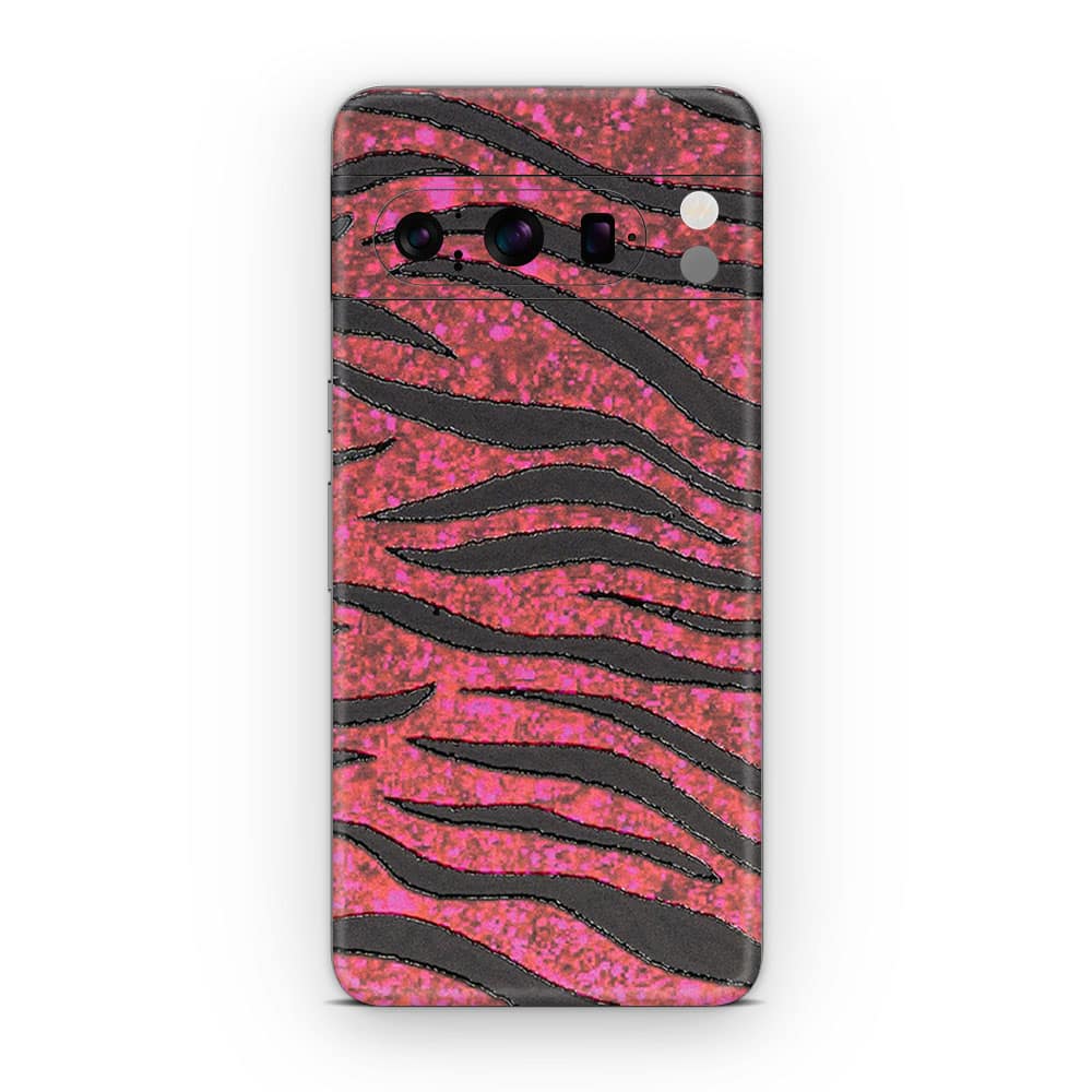 Pixel 8 pro red zebra 3d skin wrapitskin