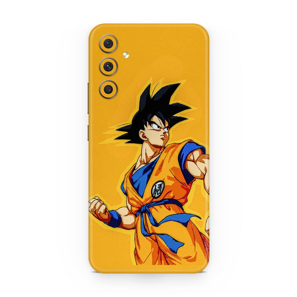 Galaxy a24 goku yellow 3d skin wrapitskin