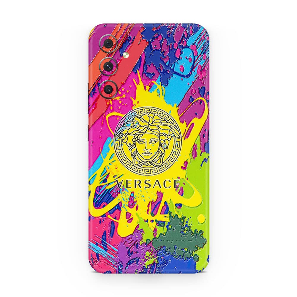 Galaxy a34 versace colorful 3d skin wrapitskin