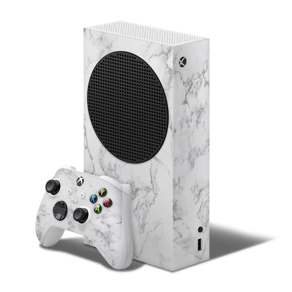 Xbox series s marble white skin wrapitskin