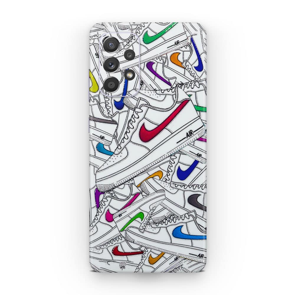 Galaxy a52 nike 3d skin wrapitskin