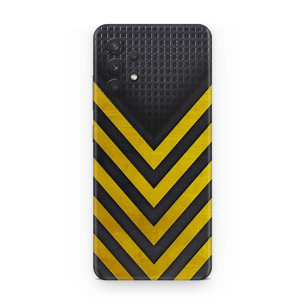 Galaxy a32 arrows yellow 3d skin wrapitskin