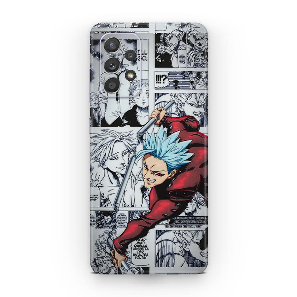 Galaxy a52 ban sds 3d skin wrapitskin