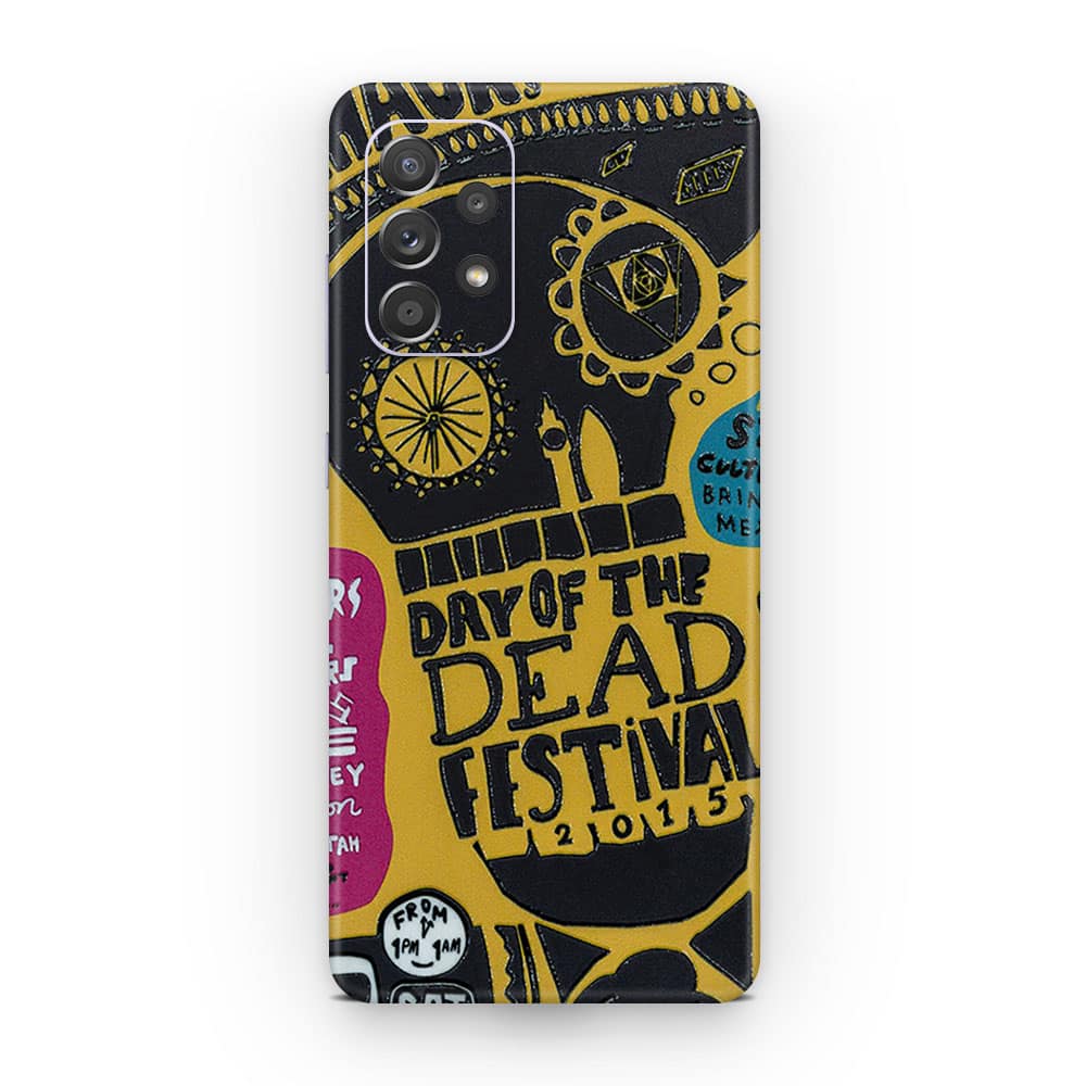 Galaxy a52s street festival 3d skin wrapitskin