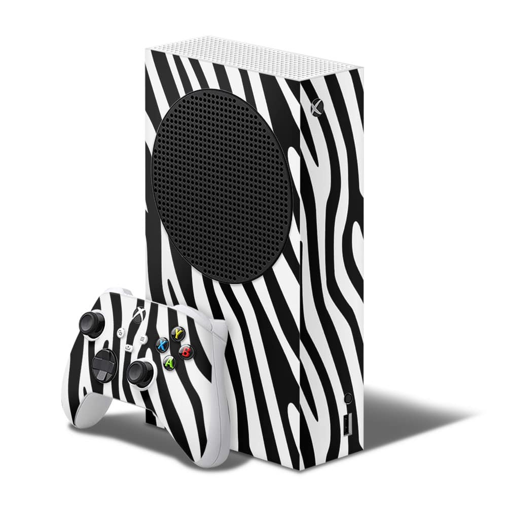 Xbox series s black and white skin wrapitskin