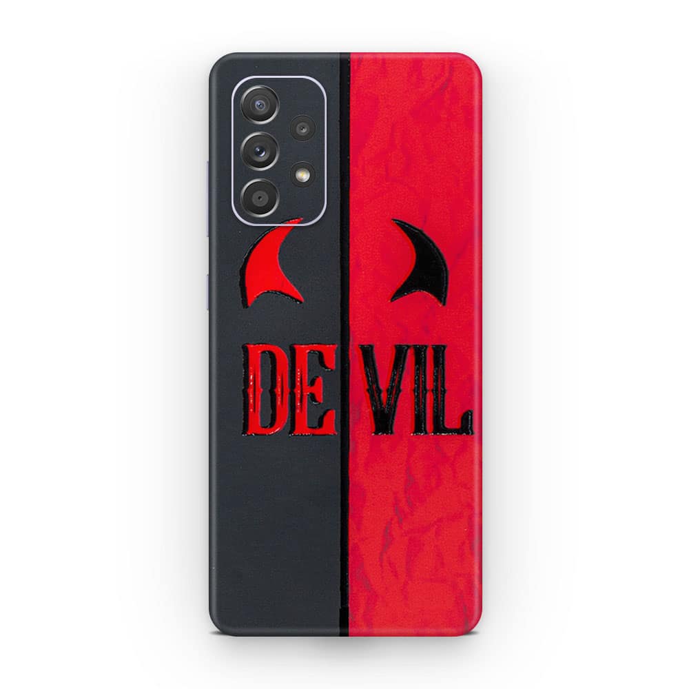 Galaxy a52 devil 3d skin wrapitskin