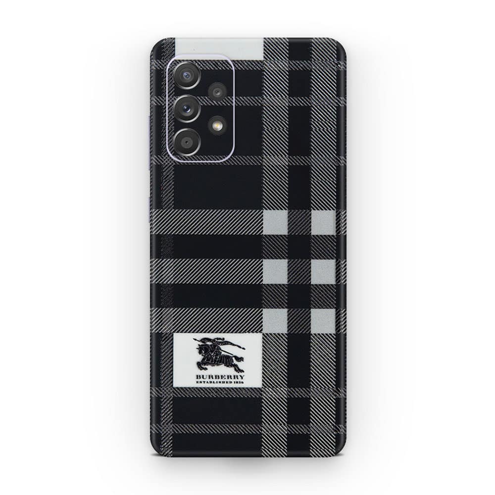 Galaxy a52s burberry 3d skin wrapitskin
