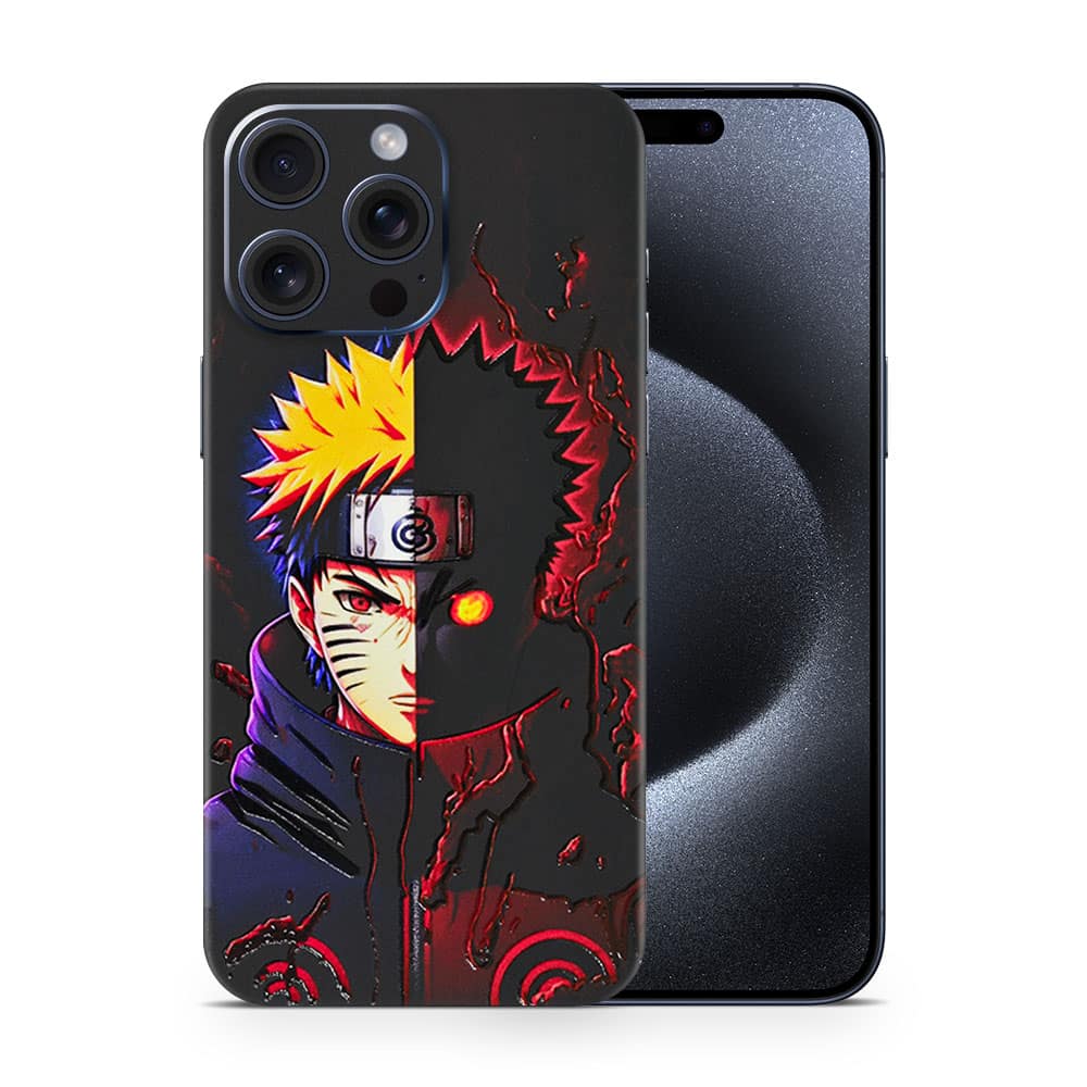 Iphone 15 pro max naruto 3d skin wrapitskin