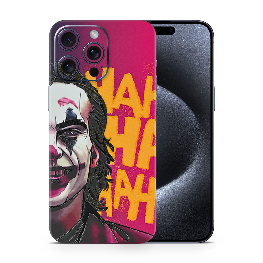 Iphone 15 pro max joker 3d skin wrapitskin