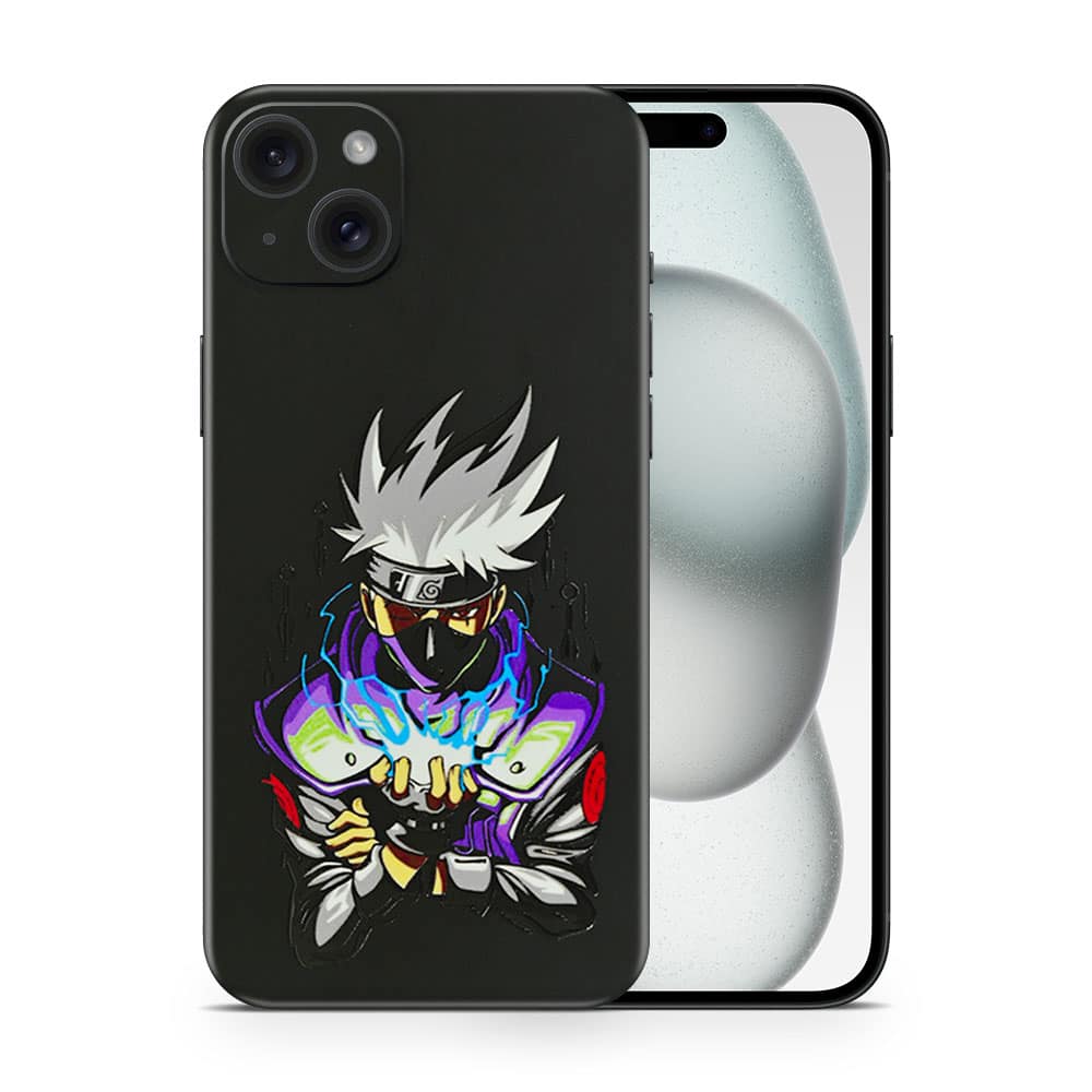 Iphone 15 plus kakashi 3d skin wrapitskin