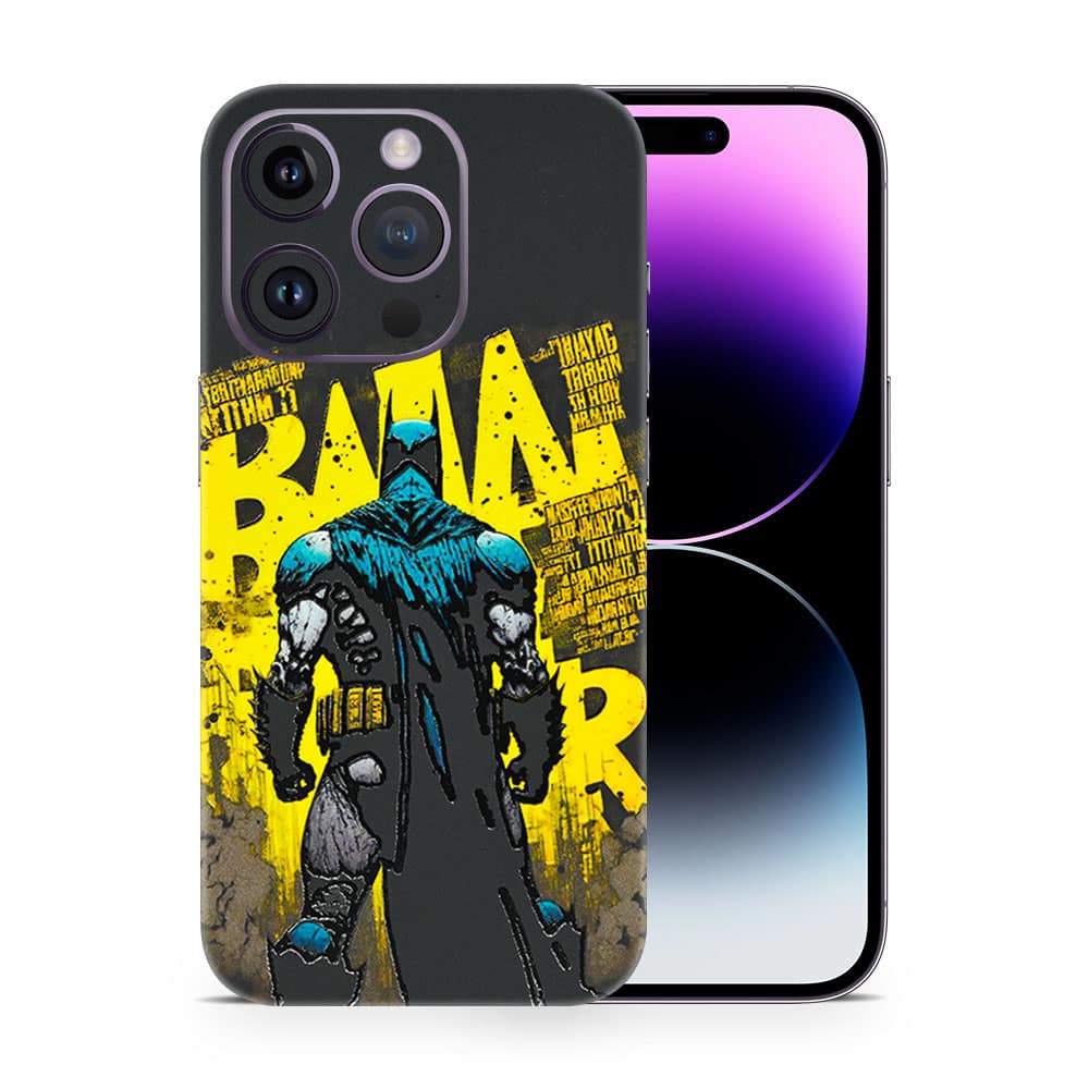 Iphone 14 pro max batman 3d skin wrapitskin