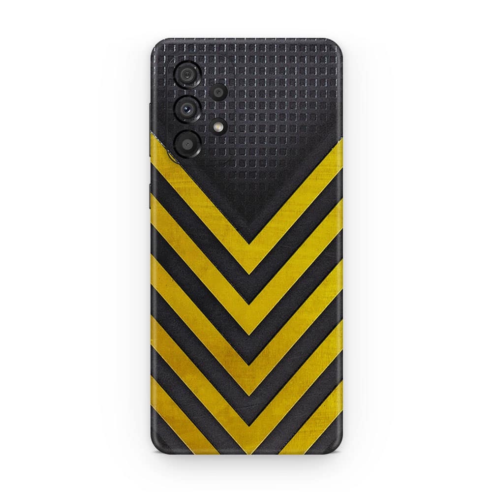 Galaxy a73 5g arrows yellow 3d skin wrapitskin