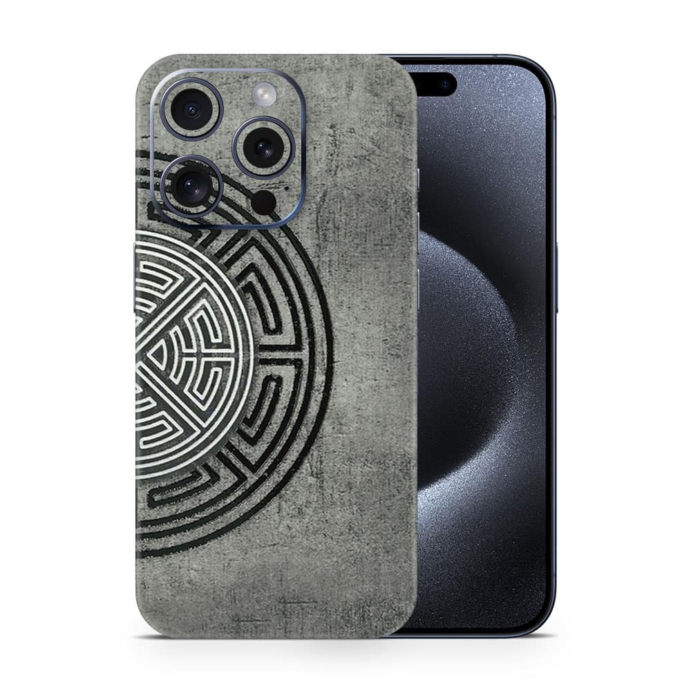 Iphone 15 pro the maze 3d skin wrapitskin