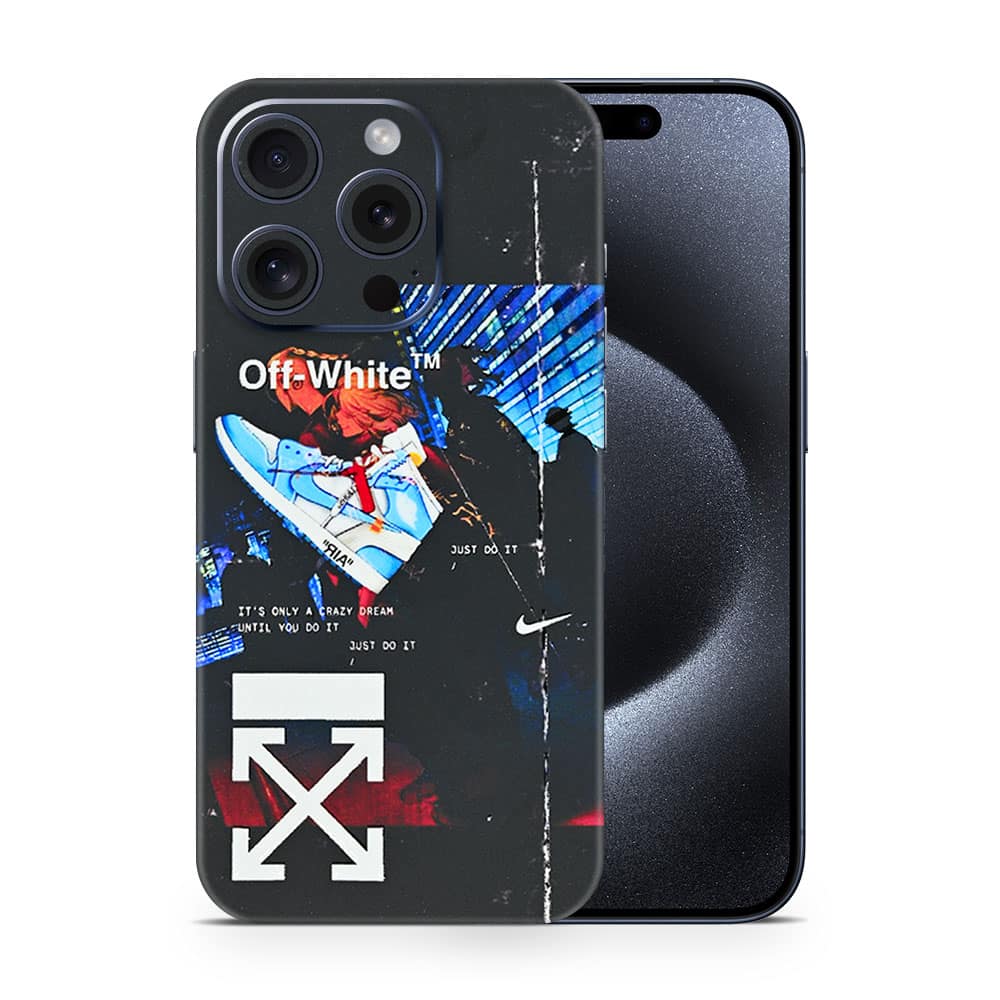Iphone 15 pro jordan 3d skin wrapitskin