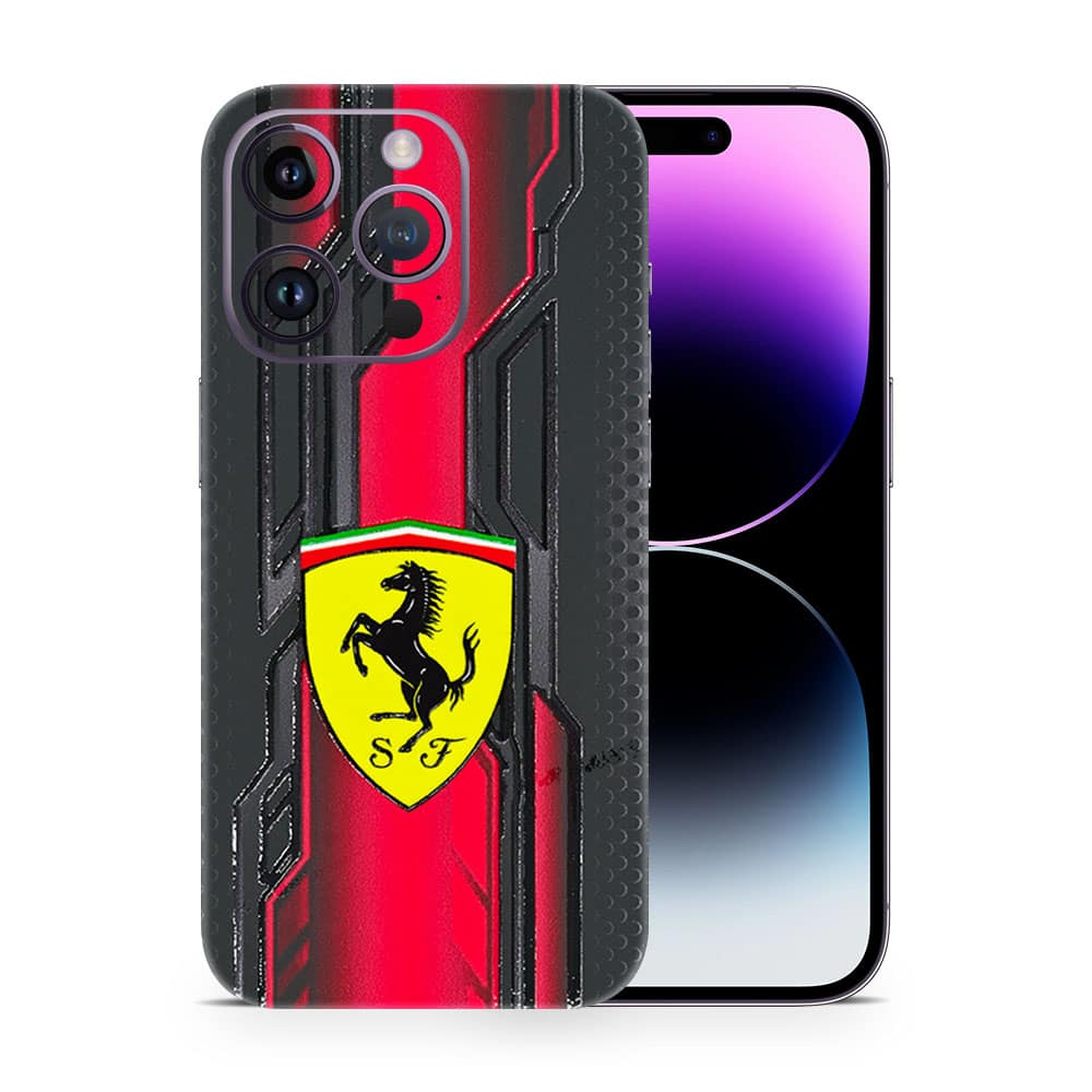 Iphone 14 pro max ferrari's legacy 3d skin wrapitskin