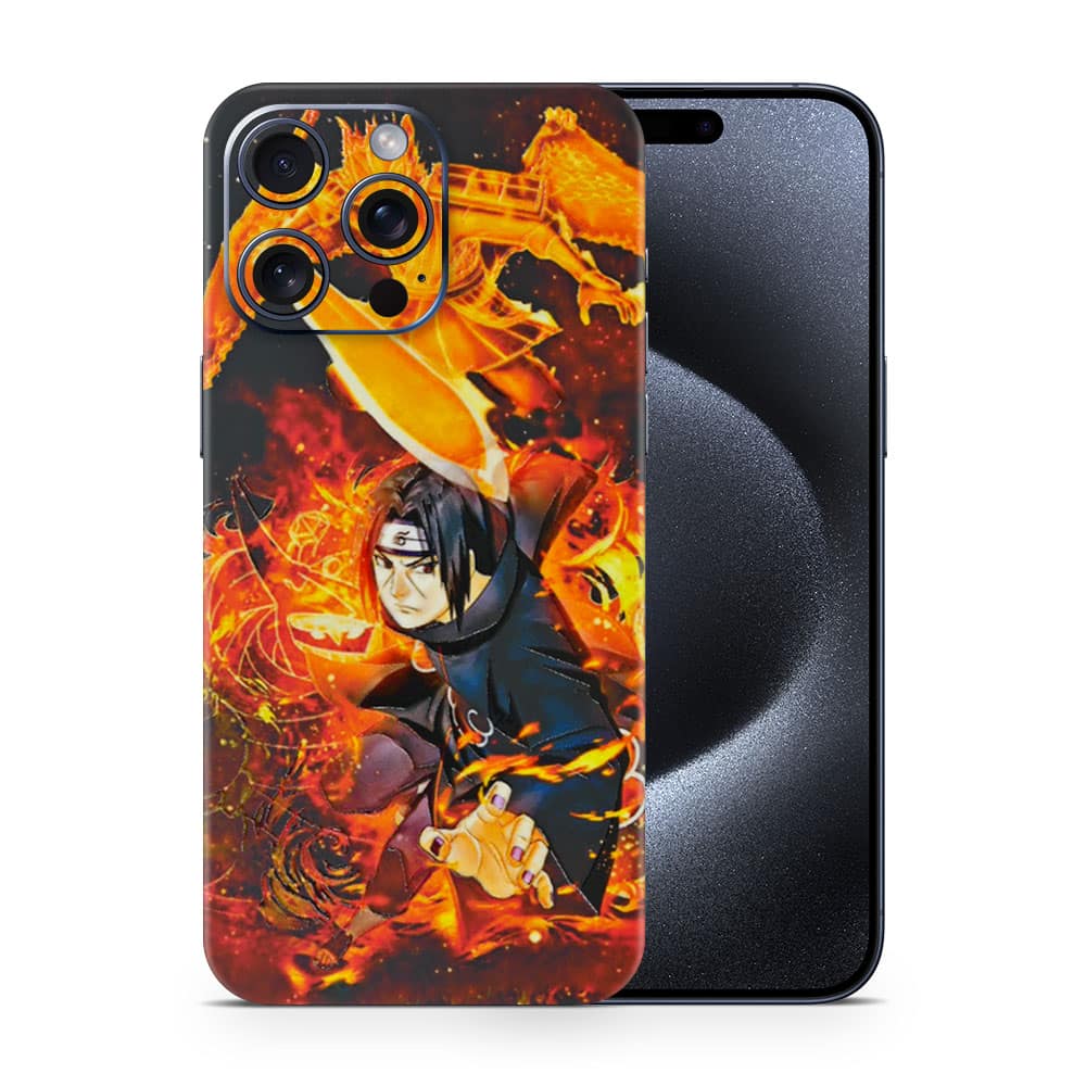Iphone 15 pro max itachi 3d skin wrapitskin