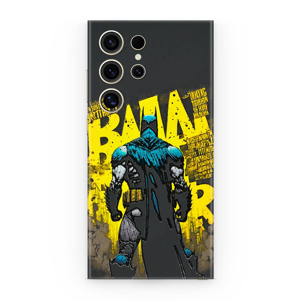 Galaxy s24 ultra batman 3d skin wrapitskin